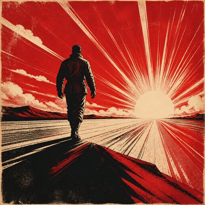 Propaganda Poster Design album cover example