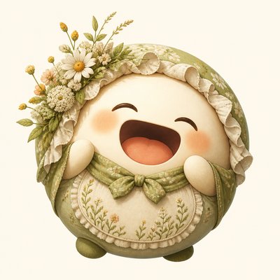 Cottagecore Aesthetic Twitch emote example