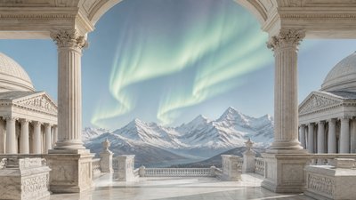 Neoclassical Architecture banner example