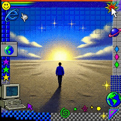Webcore Aesthetic album cover example
