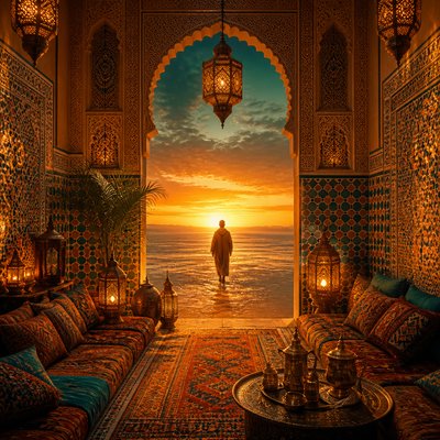Moroccan Interior Design album cover example