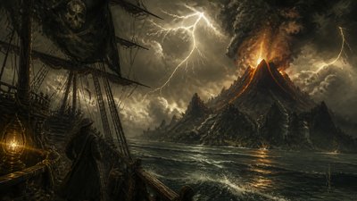 Piratecore Aesthetic YouTube thumbnail example