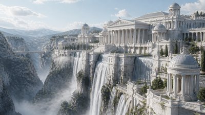 Neoclassical Architecture concept art example