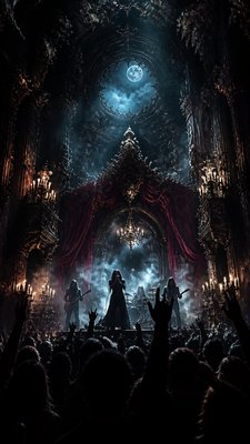 Dark Gothic Art flyer example