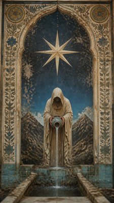 Environmental Art Style tarot card example
