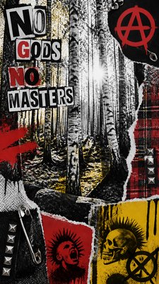 Punk Aesthetic wall art print example