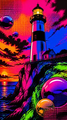 Neo-Pop Art Style poster example