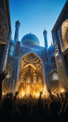 Islamic Architecture flyer example