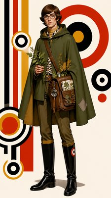 Mod Aesthetic character design example