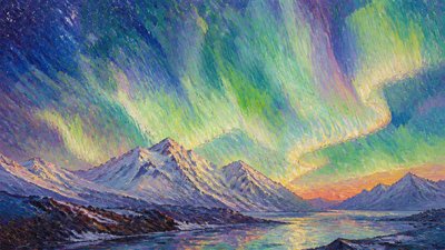 Impressionism Art Style banner example