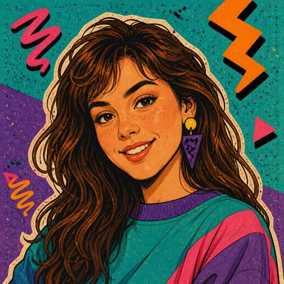 90s Retro Aesthetic profile picture example