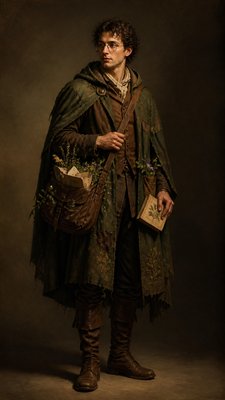 Renaissance Art Style character design example