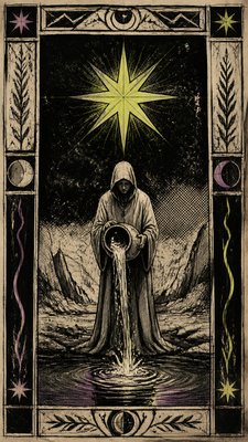 Indie/Alternative Comic Art tarot card example