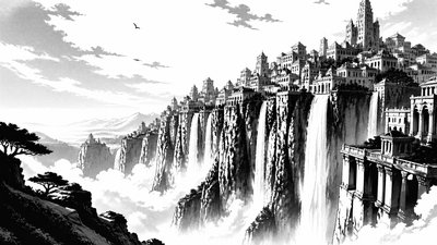 Manga Art Style concept art example