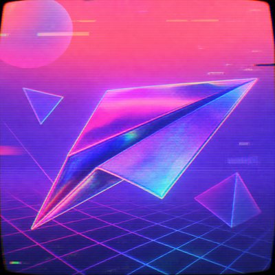 Vaporwave Art Style icon example