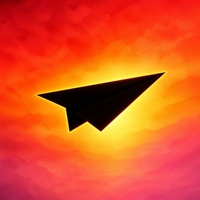 Sunset Silhouette Art Style icon example