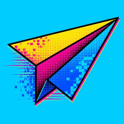 Digital Pop Art Style icon example