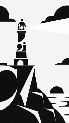 Typographic Minimalism Art Style poster example