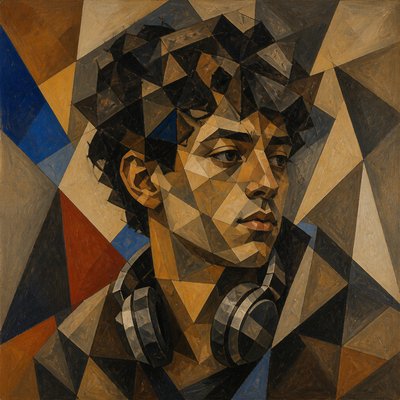Cubist Modern Art Style Discord profile picture example