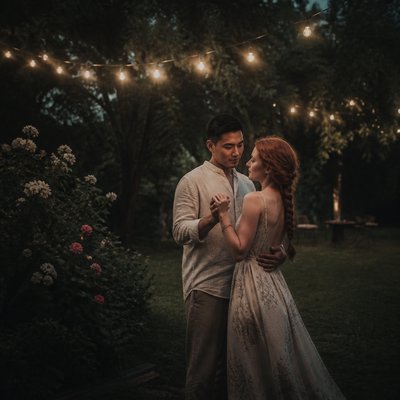 Fine Art Photography Style couple portrait example