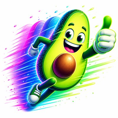 Motion Graphics Digital Art Style sticker example