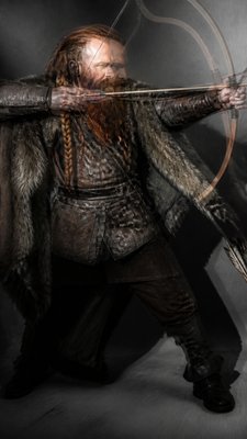 Performance Art Style tabletop character portrait example