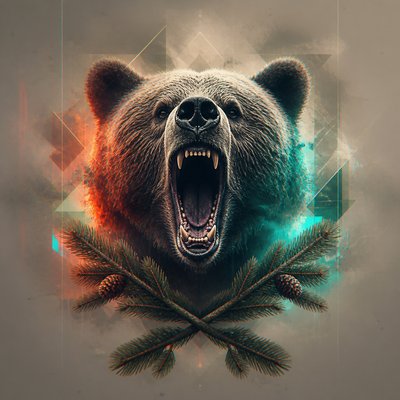 Contemporary Digital Landscape Art Style t-shirt design example