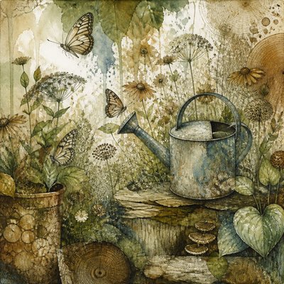 Eco Art Style coloring page example