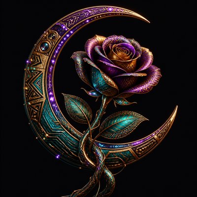 Afrofuturism Art Style tattoo design example