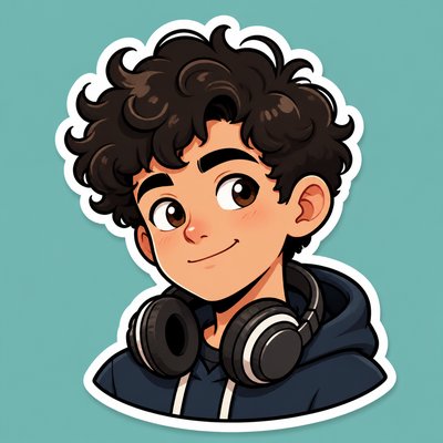 Character Sticker Design Discord profile picture example