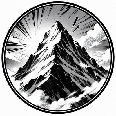 Manga Comic Art logo concept example