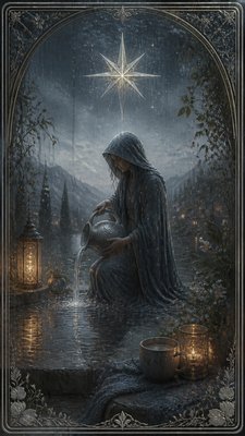 Rainy Day Aesthetic tarot card example