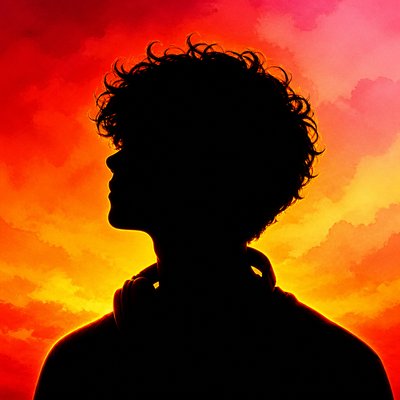 Sunset Silhouette Art Style Discord profile picture example