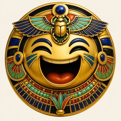 Egyptian Revival Jewelry Style Twitch emote example