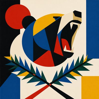 Bauhaus Art Style t-shirt design example