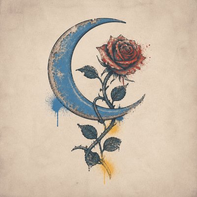 Skater Aesthetic tattoo design example