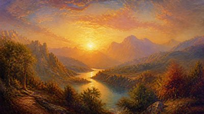 Venetian Colorism Renaissance Art Style desktop wallpaper example