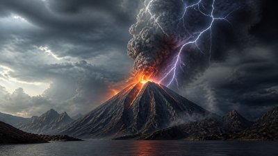 Realistic Landscape Art Style YouTube thumbnail example