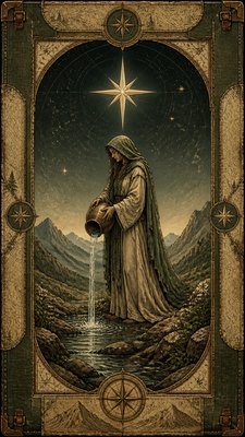 Adventurecore Aesthetic tarot card example