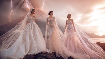 Bridal Couture Fashion Design YouTube thumbnail example