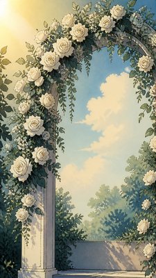 90s Anime Cell Animation Still wedding invitation example