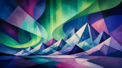 Abstract Still Life Art Style banner example