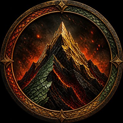 Dragoncore Aesthetic logo concept example