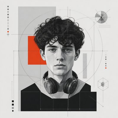 Conceptual Modern Art Style Discord profile picture example