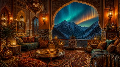 Moroccan Interior Design banner example