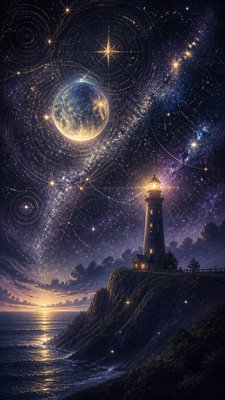Celestial Aesthetic poster example