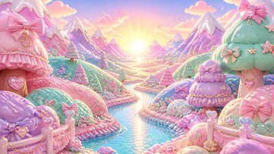 Kawaii Fashion Style desktop wallpaper example