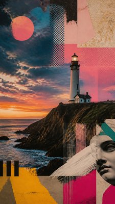 Postmodernism Art Style poster example