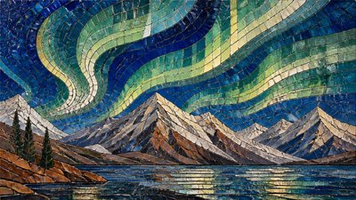 Ceramic Mosaic Art Style banner example
