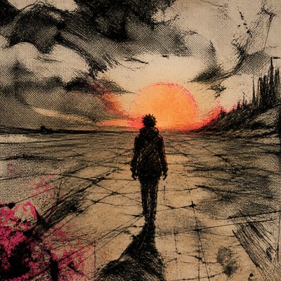 Indie/Alternative Comic Art album cover example